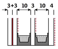 Cristal triple ventana cubierta plana VELUX