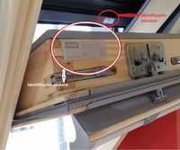 Dónde está la idenficación de los productos VELUX