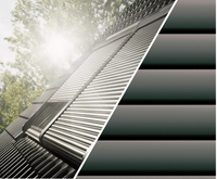 Lama de aluminio en las persianas VELUX