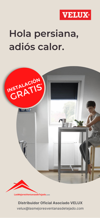 Instalación GRATIS* en las persianas VELUX Instalación GRATIS* en las persianas VELUX