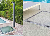 Ventana de suelo transitable para entornos de piscinas y salas técnicas