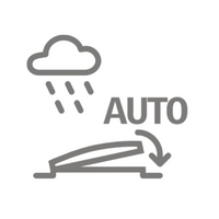 Ventana de cubierta plana VELUX con sensor de lluvia