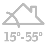 Pendiente del tejado en ventanas VELUX proyectantes Pendiente del tejado en ventanas VELUX proyectantes